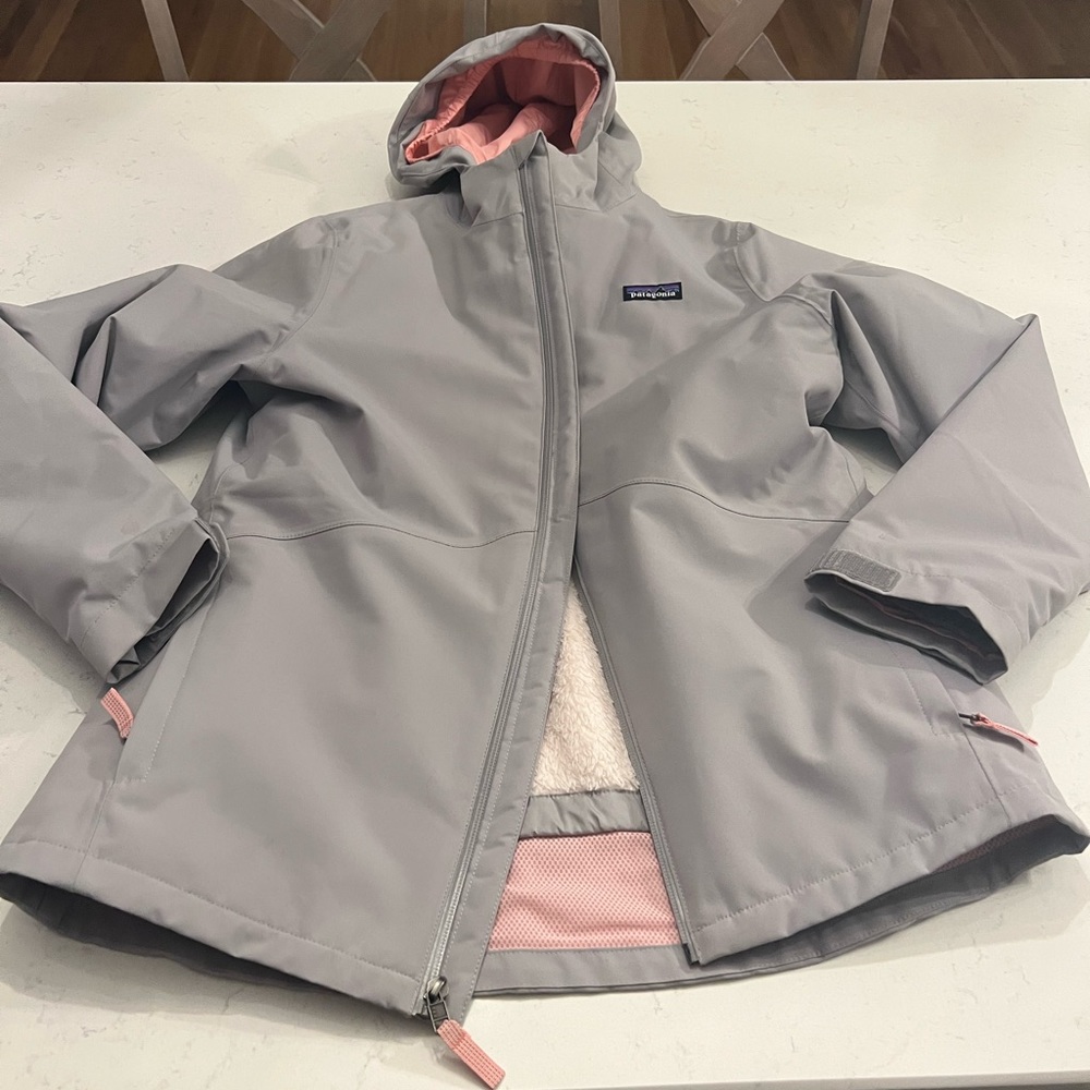 EUC Patagonia girls’ 4 in 1 jacket